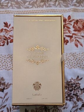 Lattafa The Kingdom Women's Fragrance in Cream & Gold Packaging
